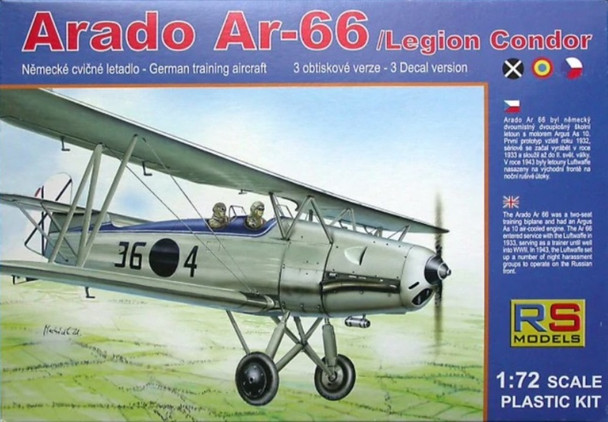 RSM92060 - RS Models - 1/72 Ar-66 Legion Condor