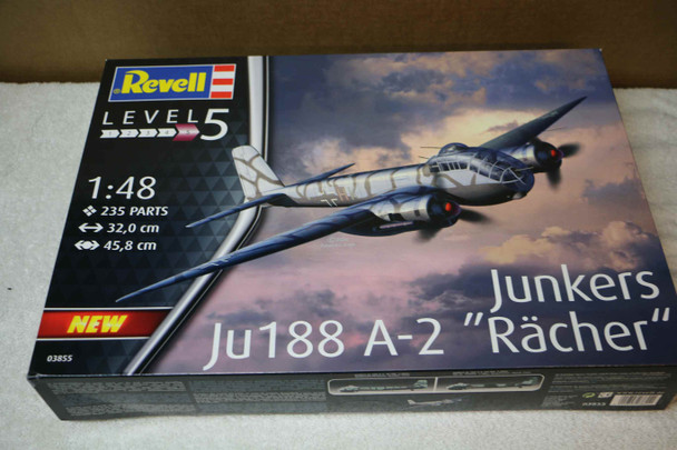 RAG03855 - Revell - 1/48 JUNKERS JU188 A-2 RACHER (Discontinued)