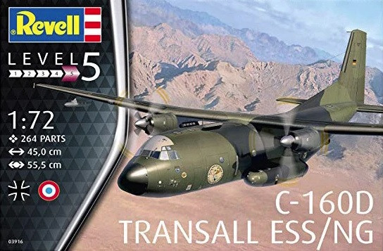 RAG03916 - Revell - 1/72 C-160D Transall ESS/NG (Discontinued)