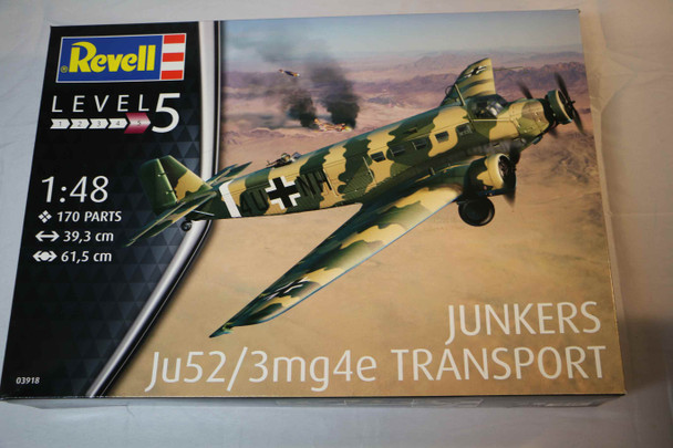 RAG03918 - Revell - 1/48 Junkers Ju-52 (Discontinued)