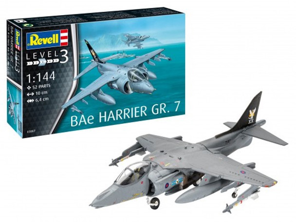 RAG03887 - Revell - 1/144 BAe Harrier GR.7 (Discontinued)