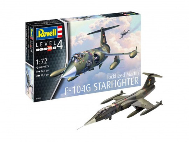 RAG03904 - Revell - 1/72 F-104G Starfighter (Discontinued)