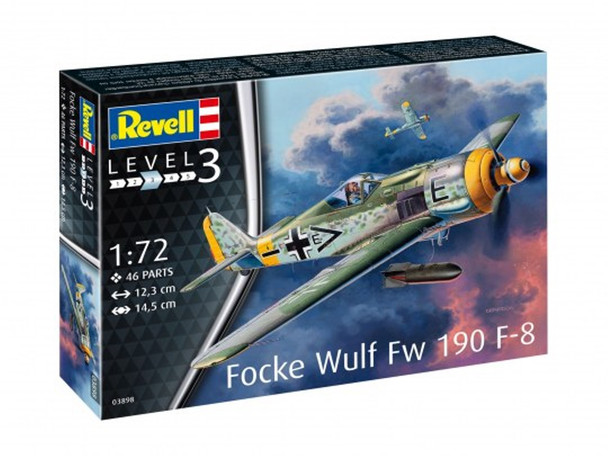 RAG03898 - Revell - 1/72 Focke Wulf FW 190 F-8