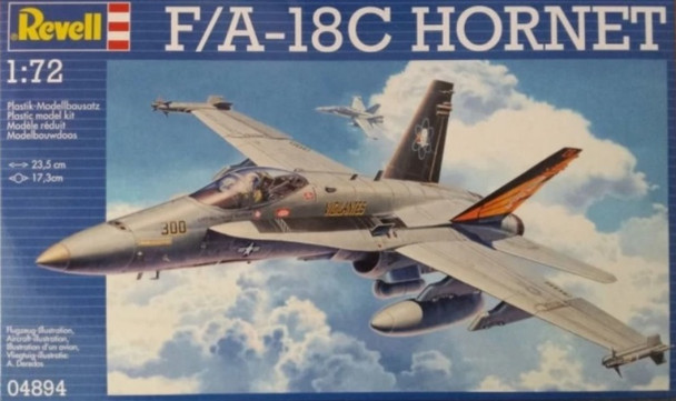RAG04894 - Revell - 1/72 F/A-18C Hornet (Discontinued)