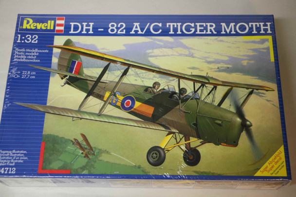 RAG04712 - Revell - 1/32 DH-82 A/C Tiger Moth (Discontinued)