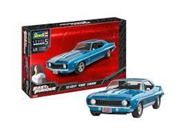 RAG07694 - Revell - 1/25 Fast & Furious 69 Chevy Yenko Comaro (Discontinued)