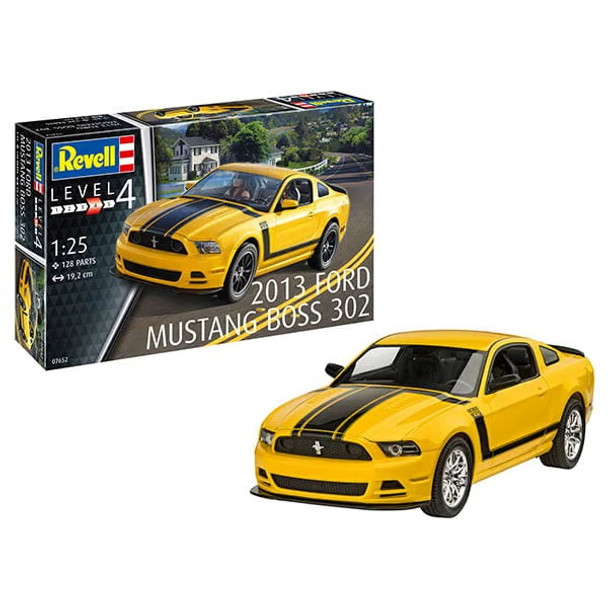 RAG07652 - Revell - 1/25 2013 Ford Mustang BOSS 302 (Discontinued)