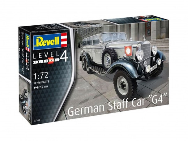 RAG03268 - Revell - 1/72 German Staff Car 'G4' (ICM kit) (Discontinued)