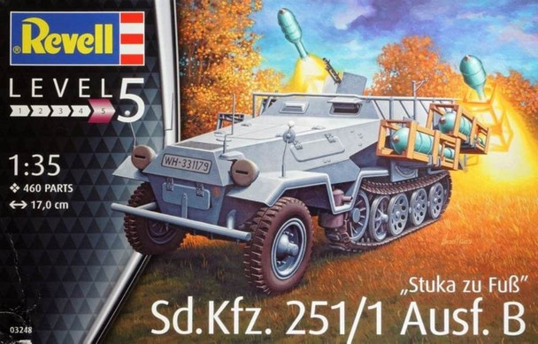 RAG03248 - Revell - 1/35 Sd.Kfz.251/1 Ausf.B (Zvezda Kit) (Discontinued)