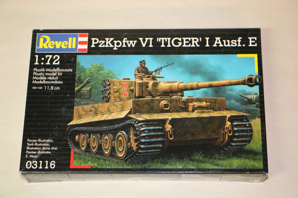 RAG03116 - Revell - 1/72 PzKpfw VI Tiger I Ausf.E (Discontinued)