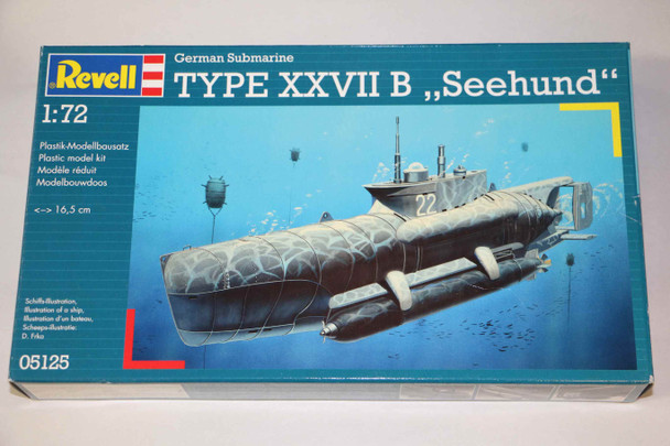 RAG05125 - Revell - 1/72 Type XXVII B Seehund (Discontinued)