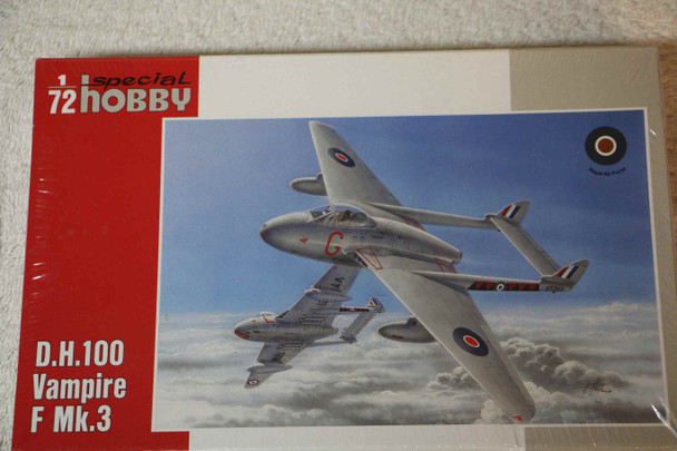 SPESH72279 - Special Hobby - 1/72 DH 100 Vampire F Mk.3