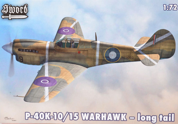 SWO72065 - Sword - 1/72 P-40K-10/15 Warhawk Long Tail