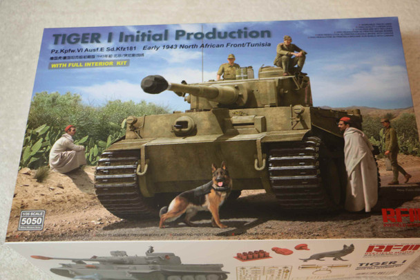 RYE5050 - Rye Field Model - 1/35 Tiger I Initial Production with Full Interior