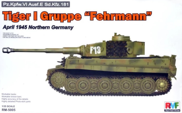 RYE5005 - Rye Field Model - 1/35 Tiger I; Gruppe 'Fehrmann'