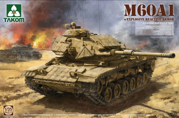 TKM2113 - Takom - 1/35 M60A1 w/ ERA
