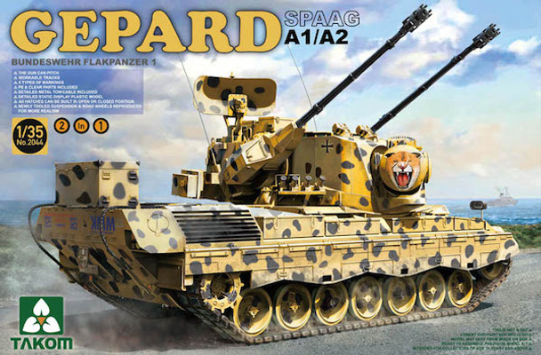 TKM2044 - Takom - 1/35 Gepard A1/A2 SPAAG
