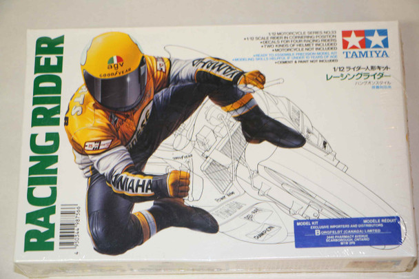 TAM14033 - Tamiya - 1/12 Motorcycle Racing Rider (Discontinued)