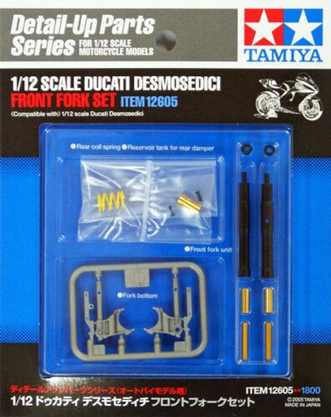 TAM12605 - Tamiya - Front Fork Detail Set Ducati Desmosedici