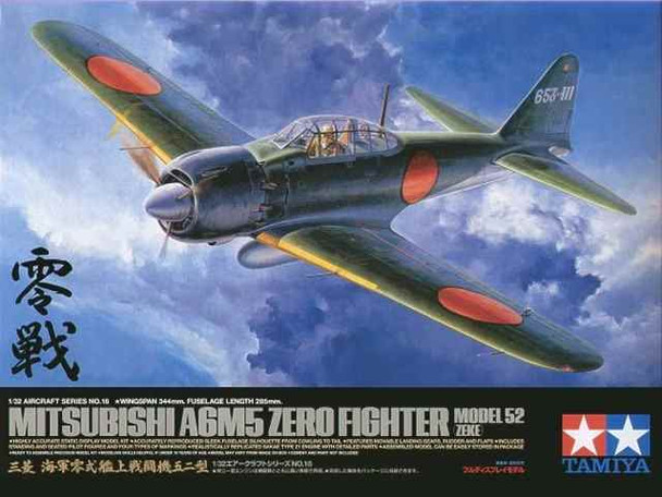 TAM60318 - Tamiya 1/32 A6M5 Model 52 Zero Fighter (Zeke)