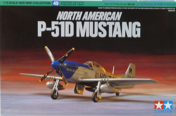 TAM60749 - Tamiya 1/72 North American P-51D Mustang