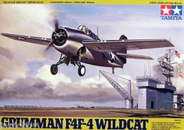 TAM61034 - Tamiya 1/48 Grumman F4F-4 Wildcat