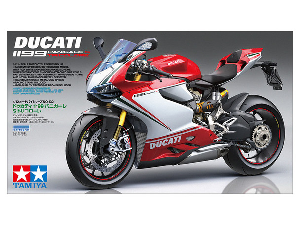 TAM14132 - Tamiya - 1/12 Ducati 1199 Panigale S Tricolore