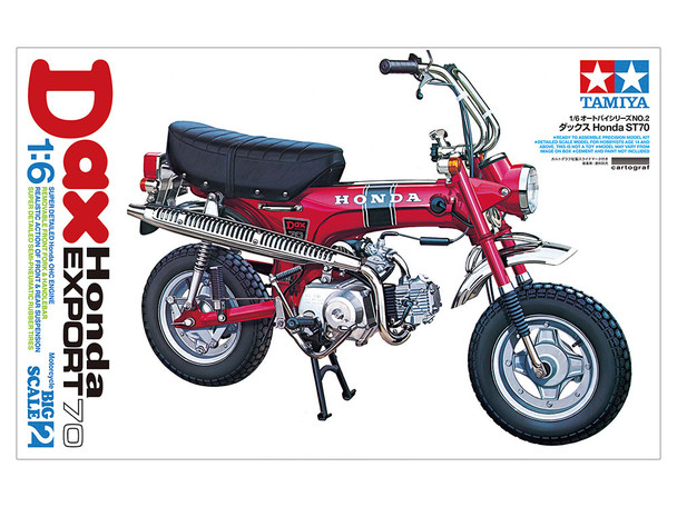 TAM16002 - Tamiya - 1/6 Honda DAX Export 70