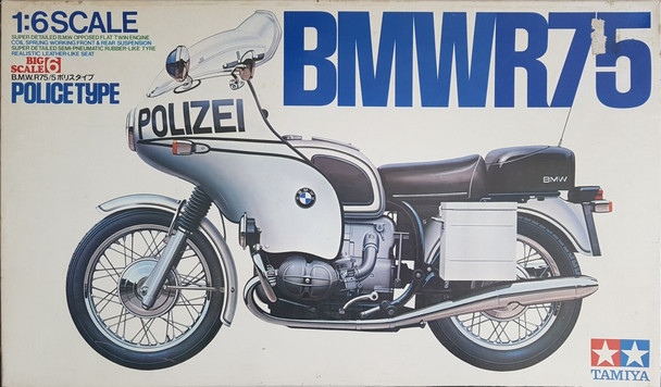 TAM16006 - Tamiya - 1/6 BMW R75 Police Type (Discontinued)