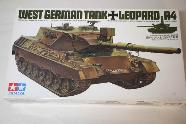 TAMMM212 - Tamiya - 1/35 West German Tank Leopard A4 (Discontinued)