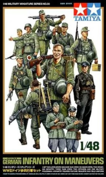 TAM32530 - Tamiya - 1/48 German WWII Infantry on Maneuvers