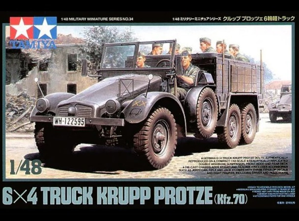 TAM32534 - Tamiya - 1/48 Krupp Protze 6x4 Truck (Discontinued)