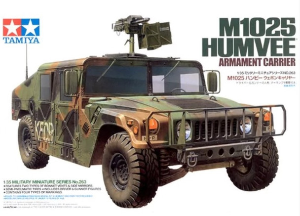 TAM35263 - Tamiya - 1/35 M1025 HUMVEE Armament Carrier (Discontinued)