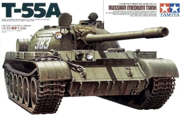 TAM35257 - Tamiya - 1/35 T-55A Russian Medium Tank