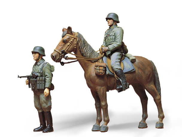 TAM35053 - Tamiya 1/35 Wehrmacht Mounted Infantry Set