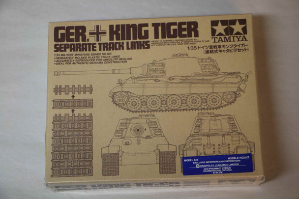 TAM35165 - Tamiya - 1/35 German King Tiger Separate Tracks (Discontinued)