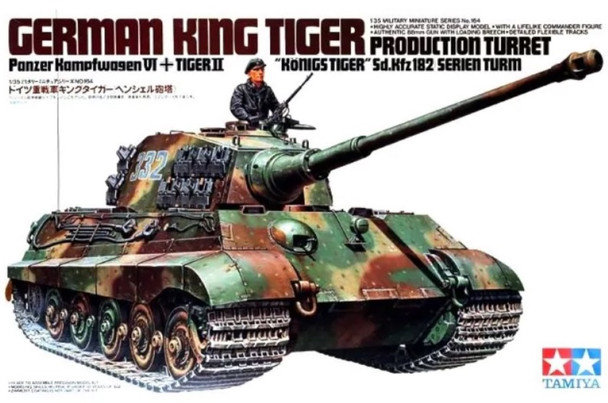 TAM35164 - Tamiya 1/35 King Tiger Production Turret