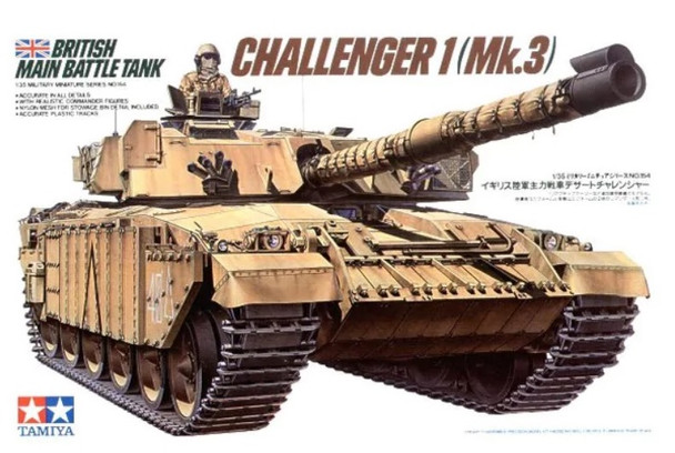 TAM35154 - Tamiya - 1/35 British MBT Challenger 1 (Mk.3)