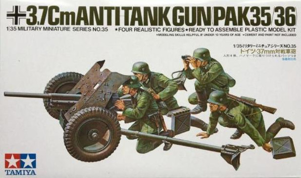 TAM35035 - Tamiya - 1/35 3.7cm Antitank Gun (PaK 35/36)