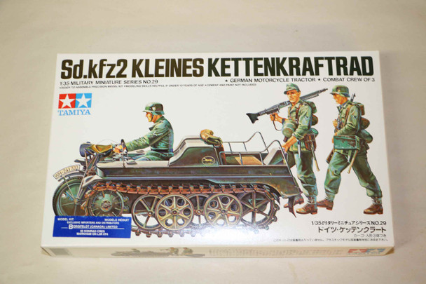 TAM35029 - Tamiya - 1/35 Kettenkraftrad (Discontinued)