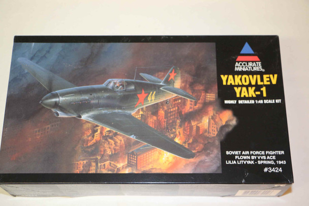 ACC3424 - Accurate Minatures - 1/48 Yakovlev YAK-1