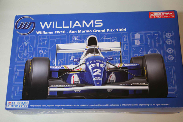 FUJ090580 - Fujimi - 1/20 F1 Williams FW16 San Marino Grand Prix 1994 - WWWEB10105176