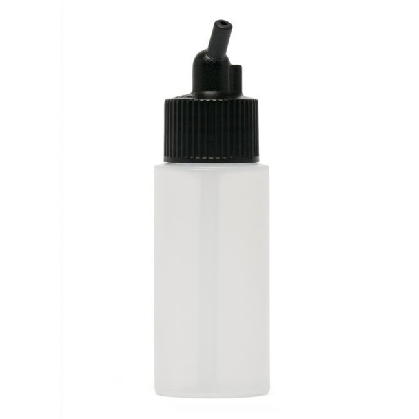 IWAA4701 - Iwata Big Mouth Airbrush Bottle 1 oz / 30 ml Cylinder With 20 mm Adaptor Cap