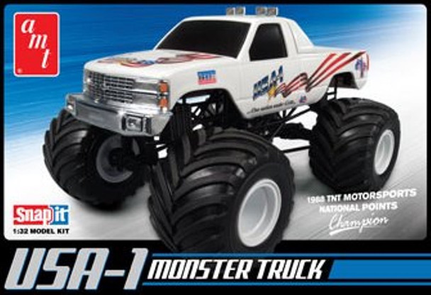 AMT672 - AMT 1/32 USA-1 Monster Truck - Snapit