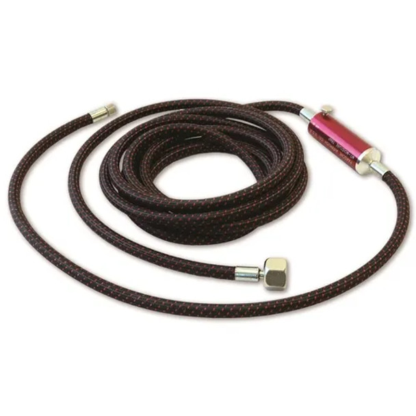 Paache Braided Hose 8ft With Moisture Trap