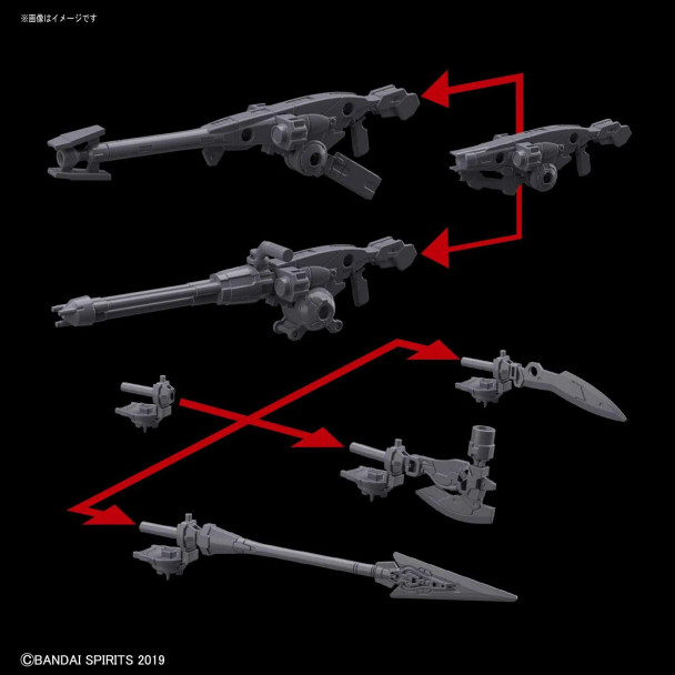 BAN5057814 - Bandai 1/144 30MM Option Weapon 1 for Portanova