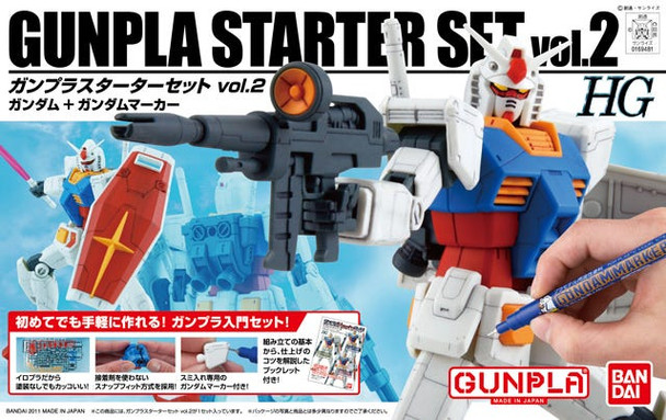 BAN5057407 - Bandai HG 1/144 Gunpla Starter Set Vol.2