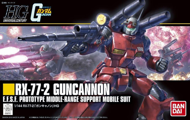 BAN5057402 - Bandai HG 1/144 RX-77-2 Guncannon