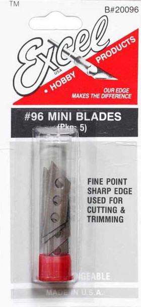 EXC20096 - Excel #96 Mini Blades (Pkg 5)