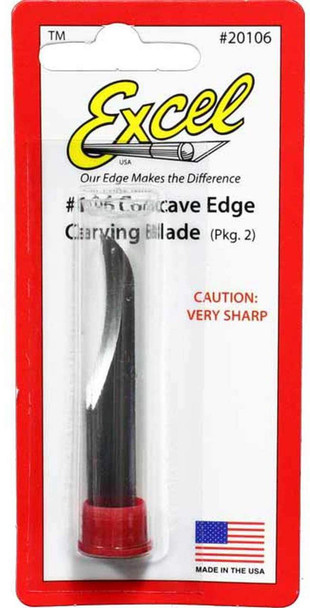 EXC20106 - Excel #106 Fine Curved Wood Carving Blade